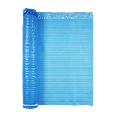 VEVOR Floor Underlayment 27.9 m, 3-in-1 3 mm Thick Flooring Padding with  Tape &