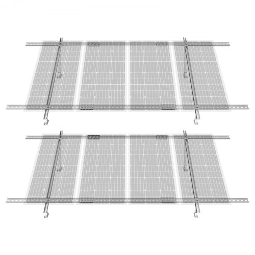 Alrska 41in Adjustable Solar Panel Tilt Mount Brackets With Foldable Tilt Legs,Solar Panel Mounting Support Up To 180 200 300 Watt Panel