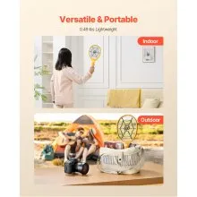 Electric Fly Swatter with 3 Layers Mesh and 500mAh Battery Yellow & Black