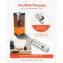 DMX Wireless Receiver Transmitter Rechargeable Battery Stage Light 4 PCs Silver