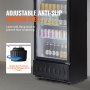 Refrigerador comercial VEVOR Merchandiser 12,2 Cu.Ft/345L com 5 prateleiras