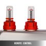 2-Branch PEX Radiant Floor Heating Manifold Set For 1/2" PEX Leak-Proof Durable