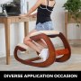 VEVOR Ergonomic Kneeling Chair 99.8 kg Load Capacity Kneeling Posture Desk Chair Stool with Hip Cushion Kneeling Ergonomic Stool for Home Office Good Posture Computer Stool