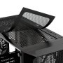 VEVOR PC Gaming-kabinet, Full-Tower, computerkabinet med High-Airflow-panel, magnetisk støvfilter, 3 x 140 mm PWM-blæsere, kabelhåndtering, til GPU op til 410 mm i længden, kompatibel med E-ATX/ATX/M-ATX/ITX