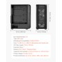 VEVOR PC Gaming Case, Mid-Tower, Computer Case with High-Airflow Tempered Glass Panel, Dust Filter, 4 x 120 mm ARGB Fans, Easy Cable Management, for GPU up to 320 mm in Length, for ATX / M-ATX / ITX