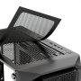Carcasă de gaming VEVOR pentru PC, Mid-Tower, cu panou din sticlă securizată cu flux de aer ridicat, filtru de praf, 4 ventilatoare ARGB de 120 mm, gestionare ușoară a cablurilor, pentru GPU de până la 320 mm lungime, pentru ATX / M-ATX / ITX