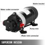 110-120v 160psi High Pressure Diaphragm Water Pump Low Noise Booster 1.0a Pro