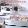 VEVOR Electric Buffet Server & Food Warmer, 25.6" x 15" Portable Stainless Steel Chafing Dish Set with Temp Control & Oven-Safe Pan, Perfect for Catering, Parties, Events, Entertaining, Silver, ETL