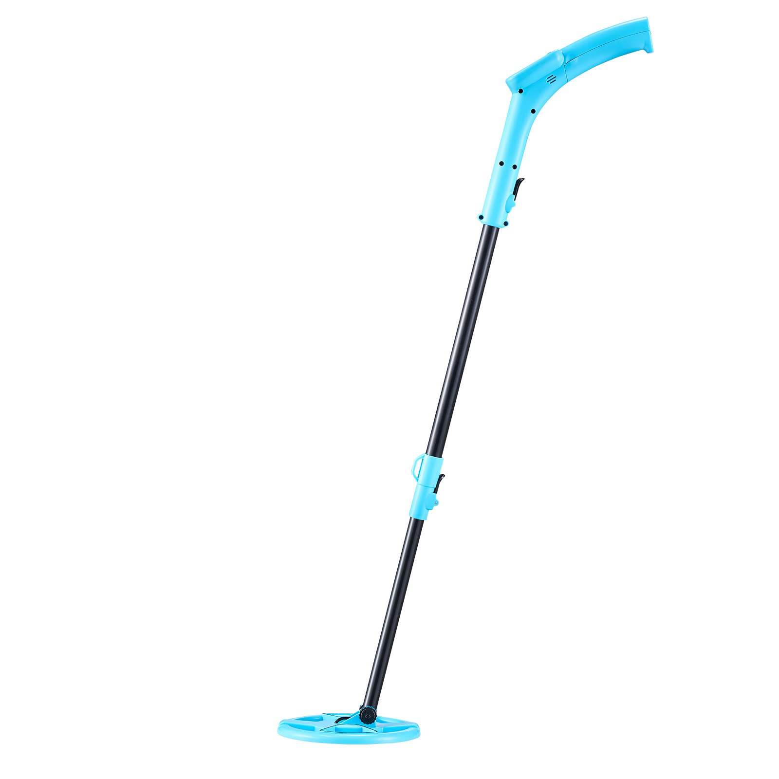 VEVOR Metal Detector, 101.6 mm, Lightweight Metal Detector with LCD Display, 152.4 mm IP68 Waterproof Search Coil, Adjustable 650-930 mm Gold Detector, Easy to Use, for Detecting Gold Exploration