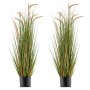 VEVOR Artificial Grass Plant, 2 Pack 1194mm Horsetail Reed Grass in Pot, Premium PVC Faux Fake Greenery Shrubs Plant for Indoor Outdoor House Home Garden Office Room Décor, Housewarming, Green