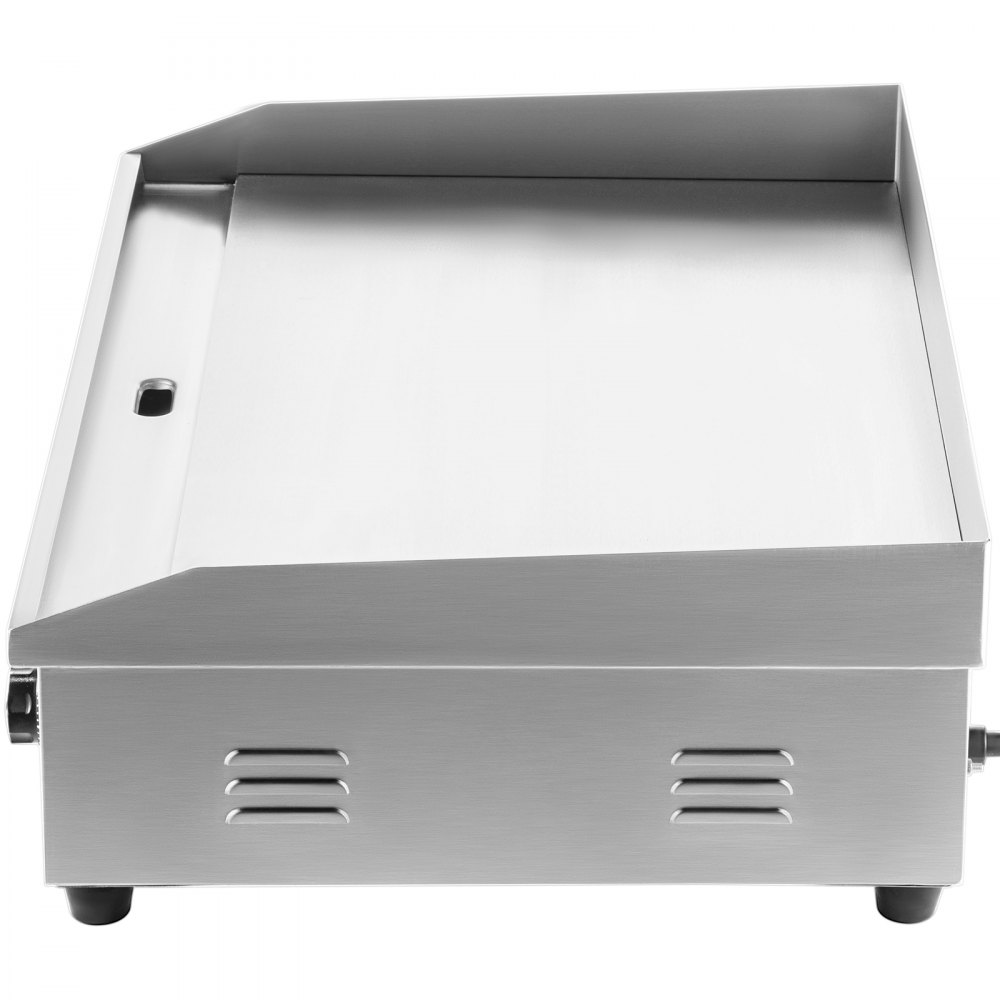 Plancha eléctrica de encimera de 3000 W y 30 pulgadas, de acero inoxidable, con control de temperatura ajustable, para restaurantes comerciales.