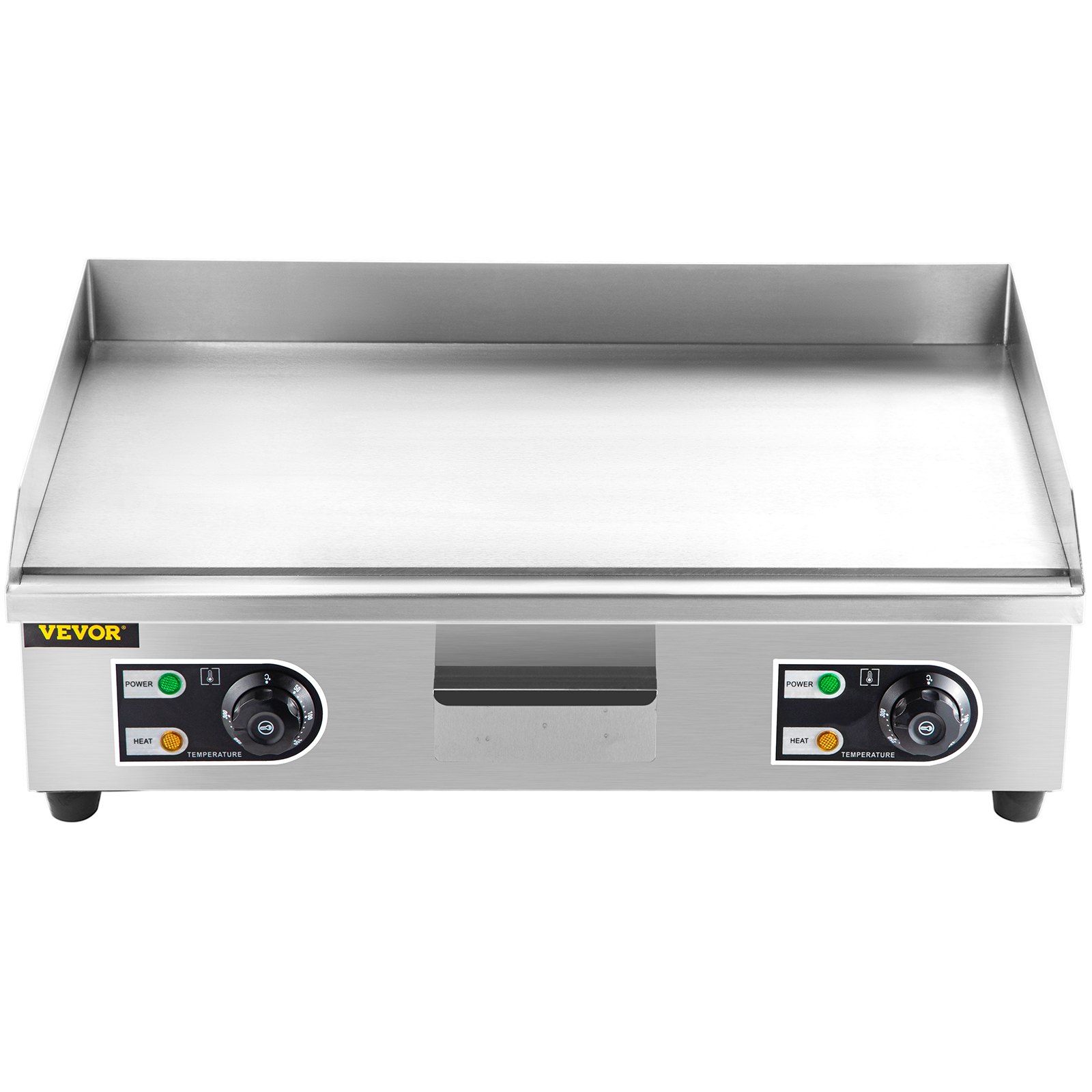 VEVOR Commercial Electric Countertop Grill 30 Inch Griddle Flat Hotplate 4400W Electric Griddle Grill Stainless Steel Flat Griddle Hotplate BBQ Kitchen Grill for Barbecue BBQ
