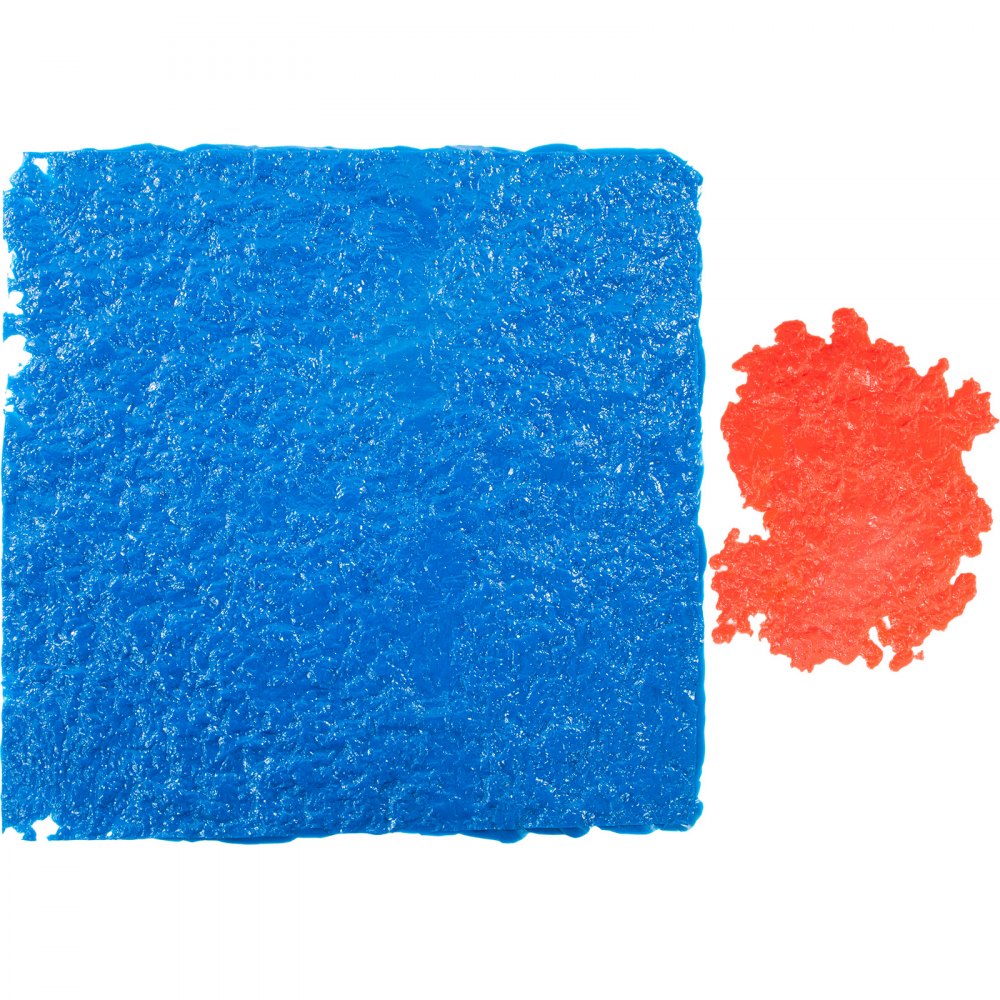 VEVOR Tapis de tampon sans couture en béton, 45,7 x 45,7 cm, peau texturée en béton, tapis d'estampage en polyuréthane, tampons en béton en ardoise bleue, tapis de texture en béton, tampon à motifs réalistes en béton pour murs/sols