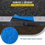 VEVOR Concrete Seamless Stamp Mat, 18" x 18" Concrete Texturing Skin, Polyurethane Stamping Mats, Blue Slate Concrete Stamps, Concrete Texture Mat, Realistic Concrete Patterns Stamp for Walls/Floors