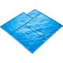VEVOR Concrete Stamps Mat, 24 x 24 in, 7 pcsConcrete Texturing Skin Polyurethane Stamp Stone Tile Texture Mat, Slate floor Imprint Seamless Stamp Concrete Molds for Outdoor Decorative, Muti-color
