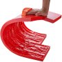 VEVOR Concrete Stamps Mat, 28 x 12 x 0.6 in, Concrete Texturing Skin Polyurethane Stamp Stone Tile Texture Mat, Slate floor Imprint Seamless Stamp Concrete Molds for Outdoor Decorative, Red
