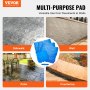 VEVOR Concrete Stamps Mat 36 in & 18 in 4 kpl Texturing Skin polyuretaanimuotit