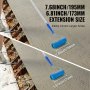 Ștampile de beton VEVOR 8-1/2 x 3 inci și 7-1/2 x 2 inchi Covoraș pentru ștampile din poliuretan