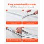 Window Screen Spline Retainer Spline 100 ft x 0.16 in Replacement Spline