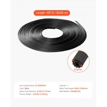Window Screen Spline Retainer Spline 100 ft x 0.125 in Replacement Spline