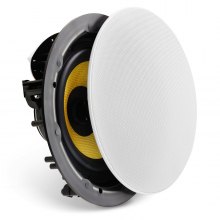 VEVOR 8 Inch in Ceiling Speakers, 200-Watts, Flush Mount Ceiling & in-Wall Speakers System with 8ΩImpedance 89dB Sensitivity, for Home Kitchen Living Room Bedroom or Covered Outdoor Porches, Single