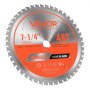 VEVOR Circular Saw Blade, 185 mm Diameter, 48 Sharp Alloy Teeth, 15.875 mm Arbor, Fine Finish, Metal Cutting Blade for Circular Saw, with Noise-Reducing Heat Vents, for Cutting Steel and Aluminum