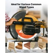 VEVOR Circular Saw Blade Wood Cutting Blade for Circular Saw 10 inch 50 Teeth