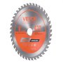 VEVOR Circular Saw Blade, 203 mm Diameter, 42 Sharp Alloy Teeth, 25.4mm Arbor, Fine Finish, Wood Cutting Blade for Circular Saw, with Noise-Reducing Heat Vents, for Cutting Plywood, OSB, and Hardwood