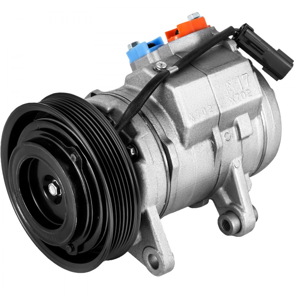 VEVOR Air Conditioning Compressor Universal A/C Compressor For Dodge Dakota Ram 1500 Mitsubishi Raider 3.7L 4.7L