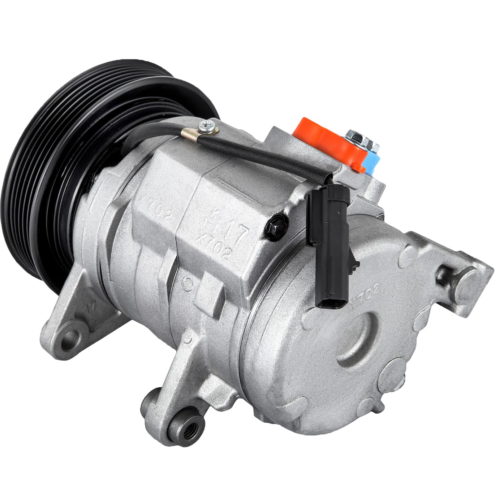 VEVOR Air Conditioning Compressor Universal A/C Compressor For Dodge Dakota Ram 1500 Mitsubishi Raider 3.7L 4.7L