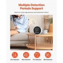 Radon Air Quality Meter Detector for Home 3.3Bq to 37kBq/m³ Battery Powered