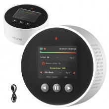 Radon Air Quality Meter Detector for Home 3.3Bq to 37kBq/m³ Battery Powered