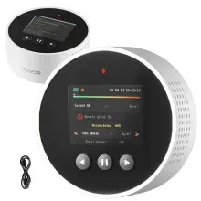 Radon Air Quality Meter Detector for Home 3.3Bq to 37kBq/m³ Battery Powered