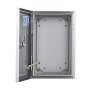 VEVOR NEMA Stainless Steel Enclosure, 12 x 8 x 6\'\' NEMA 4X Steel Electrical Box, IP66 Waterproof & Dustproof, Outdoor/Indoor Electrical Junction Box, with Mounting Plate