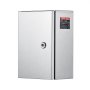 VEVOR NEMA Stainless Steel Enclosure, 12 x 8 x 6\'\' NEMA 4X Steel Electrical Box, IP66 Waterproof & Dustproof, Outdoor/Indoor Electrical Junction Box, with Mounting Plate