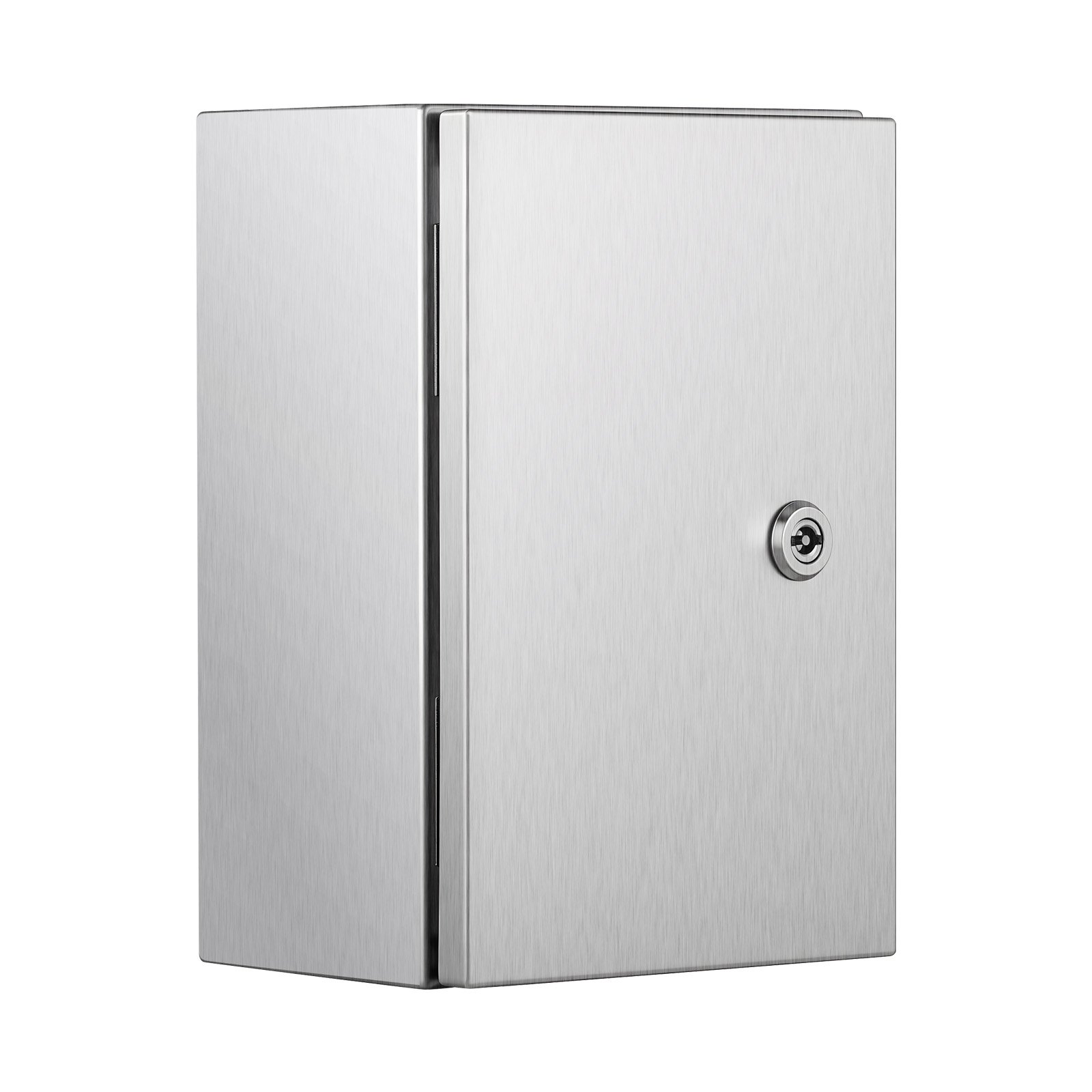 VEVOR NEMA Stainless Steel Enclosure, 12 x 8 x 6\'\' NEMA 4X Steel Electrical Box, IP66 Waterproof & Dustproof, Outdoor/Indoor Electrical Junction Box, with Mounting Plate