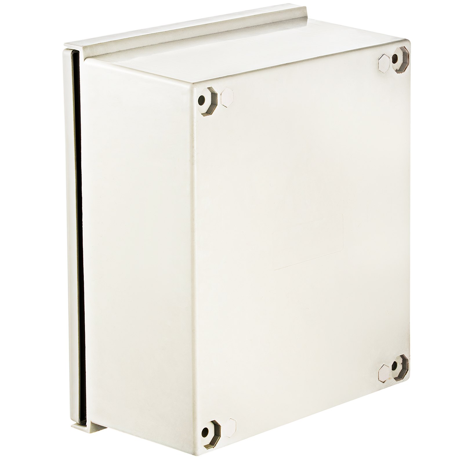 VEVOR NEMA Steel Enclosure, 16 x 12 x 8\'\' NEMA 4X Fiberglass Electrical Box, IP66 Waterproof & Dustproof, Outdoor/Indoor Electrical Junction Box, with Mounting Plate(40 x 30 x 20 cm)
