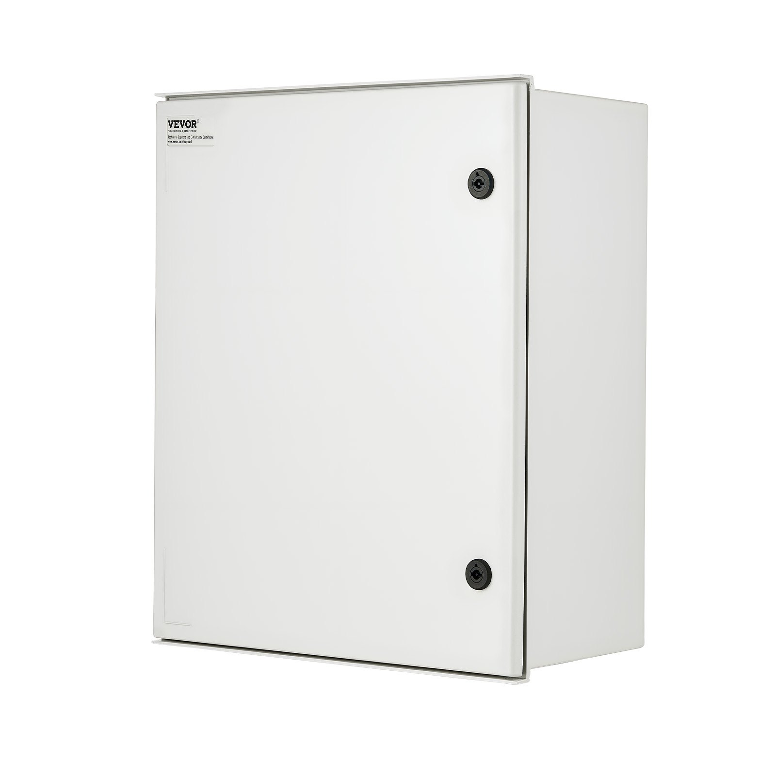 VEVOR NEMA Enclosure, 20 x 16 x 8 inches, NEMA 4X Fiberglass Steel Electrical Box, IP66 Waterproof & Dustproof Hinged Junction Box for Outdoor Indoor Use, with Mounting Plate(50x40x20 cm))