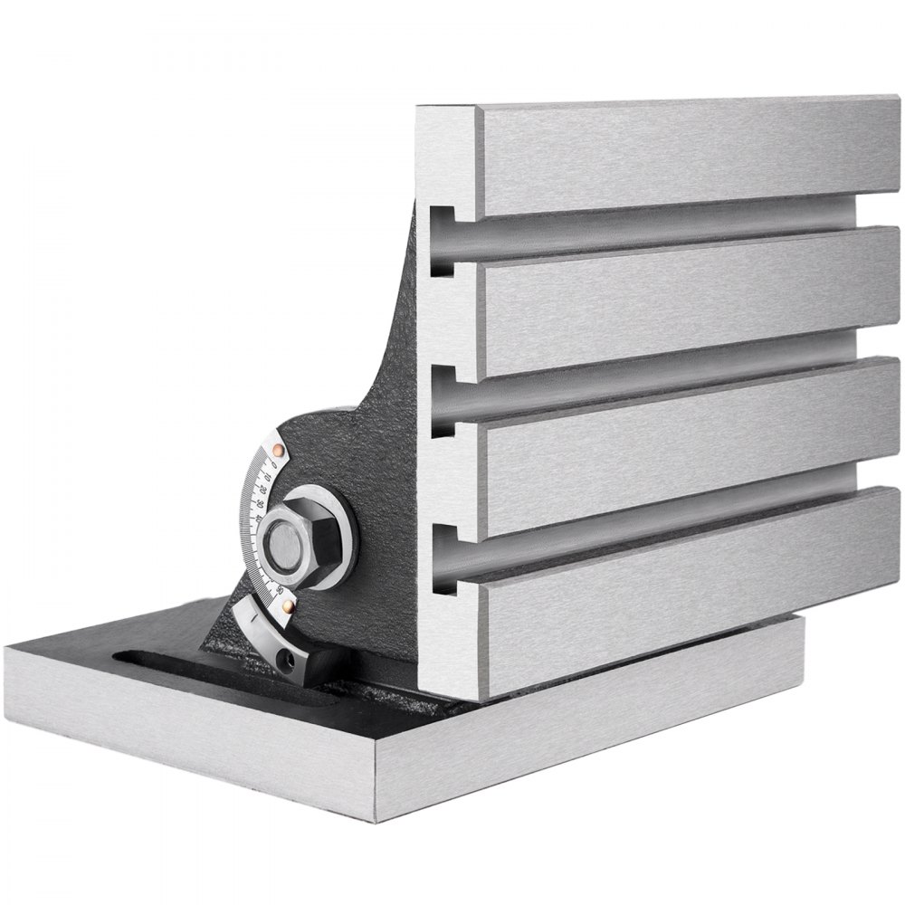 Vevor Quality Tilting Table 8 X 10 For Milling Machine-engineering Tools 0-90°