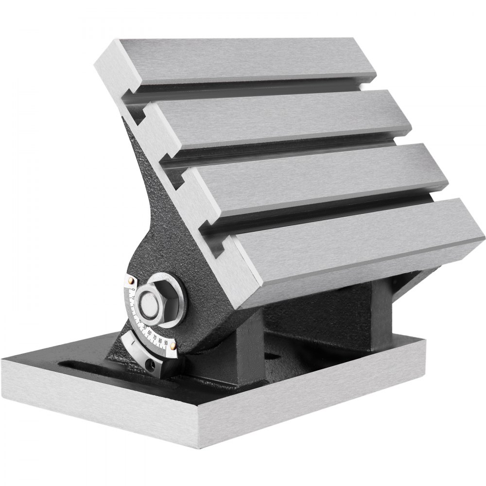 Vevor Quality Tilting Table 8 X 10 For Milling Machine-engineering Tools 0-90°