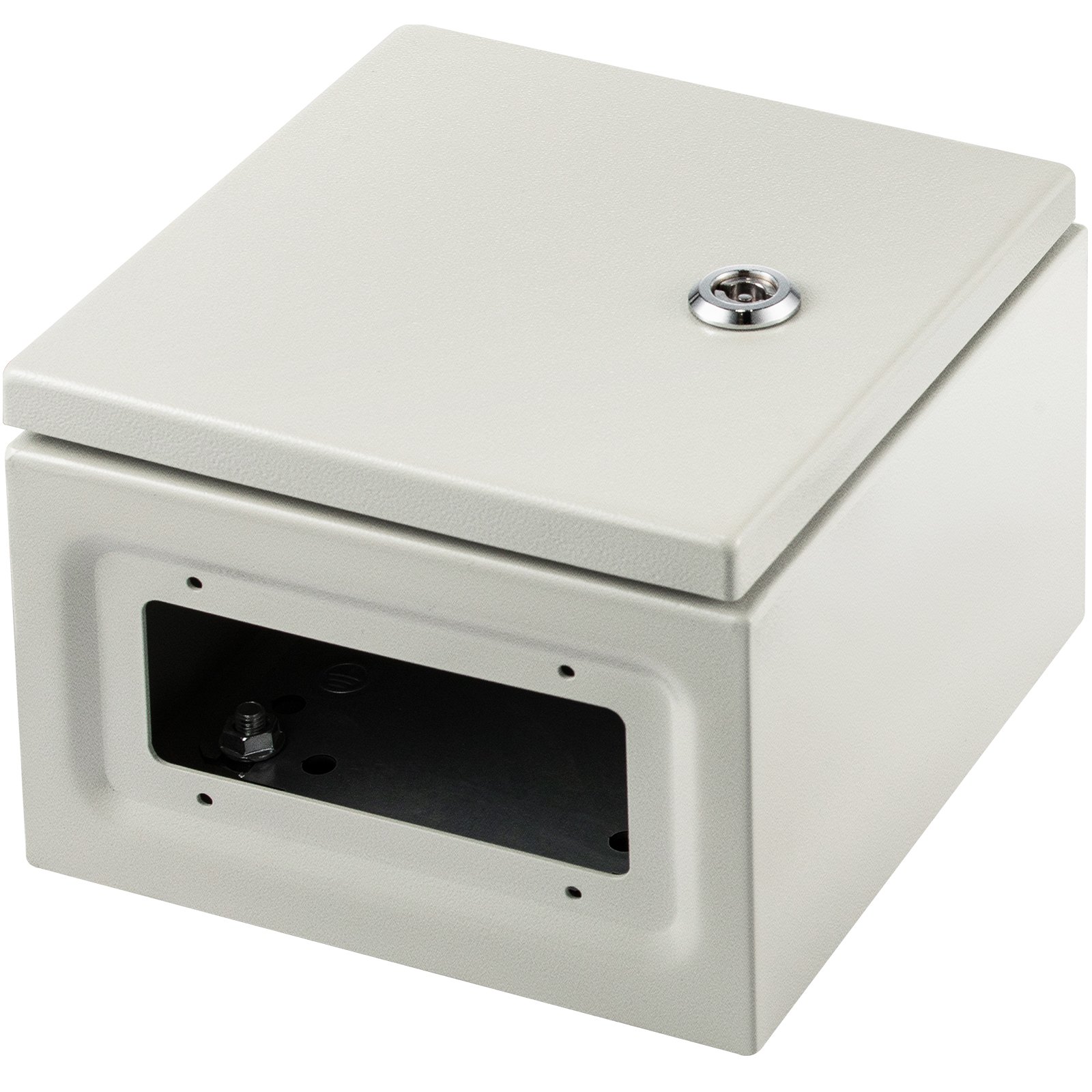 VEVOR NEMA Metal Case, 8x8x6'' NEMA 4X Metal Electric Enclosure, IP66 Water & Dust Resistant, Suitable for Both Outdoor & Indoor Electrical Connections