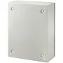 VEVOR Carbon Steel Electrical Box, 16x12x6 inches, Hinged Cover, IP66 Waterproof & Dust Resistant, Suitable for Outdoor Use, Includes Mounting Plate