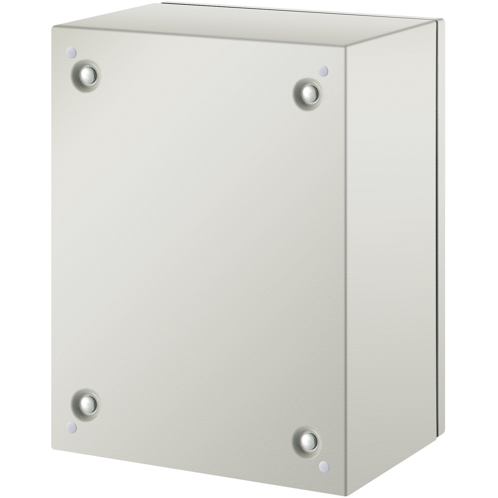 VEVOR Steel Electrical Box 40 x 30 x 20 cm Electrical Enclosure Box, Carbon Steel Hinged Junction Box, IP65 Weatherproof Metal Box Wall-Mounted Electronic Equipment Enclosure Box with Mounting Plate