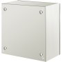 VEVOR NEMA Steel Enclosure, 40x40x20 cm NEMA 4X Steel Electrical Box, IP66 Waterproof & Dustproof, Outdoor/Indoor Electrical Junction Box, with Mounting Plate