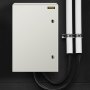 VEVOR NEMA Steel Enclosure, 24 x 16 x 10\'\' NEMA 4X Steel Electrical Box, IP66 Waterproof & Dustproof, Outdoor/Indoor Electrical Junction Box, with Mounting Plate