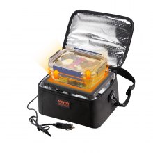 Portable Oven, 12V 24V 2-in-1 Car Food Warmer Mini Portable Microwave,  Aotto Personal Heated Lunch Box Warmer for Work Reheating and Cooking Meals  in Truck, Vehicle, Travel, Camping, Picnic (Black) - Coupon