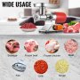 Vevor 850w Electric Meat Grinder Mincer Sausage Maker Kitchen Mincing Machine