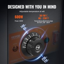 VEVOR Dispensador eléctrico de queso con bombas, calentador comercial de caramelo caliente de 2,3 x 2 cuartos, dispensador de doble bomba de plástico, calentador de salsa de queso Nacho ajustable a temperatura de 86-230 ℉, para caramelo de queso caliente