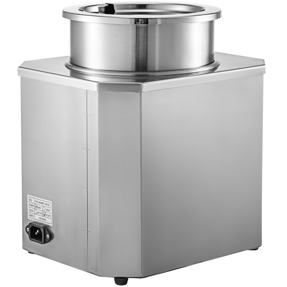 VEVOR Hot Fudge Warmer, Hot Fudge Dispenser, 3 Qt Cheese Warmer Dispenser, 650 W