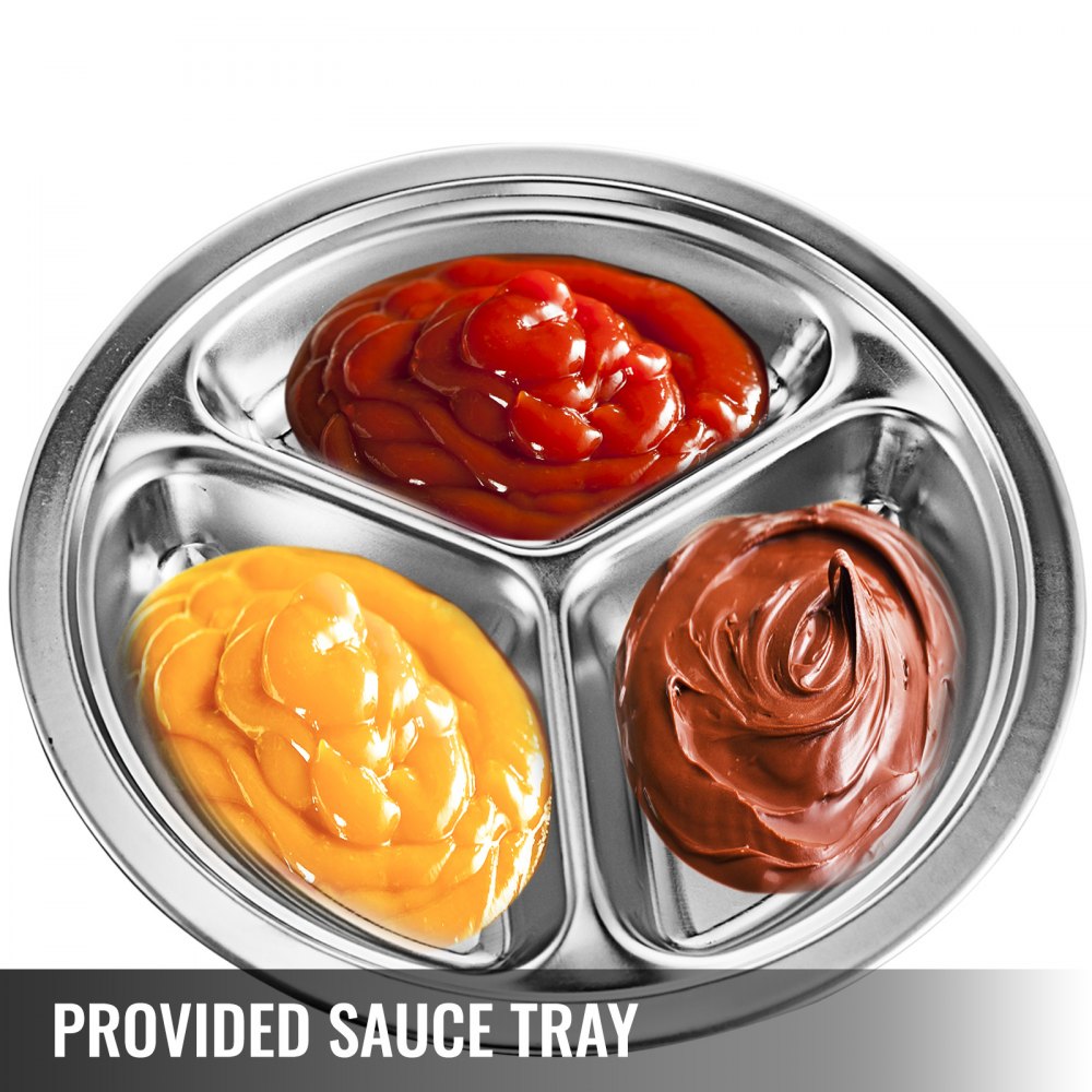 VEVOR Hot Fudge Warmer with Pump Hot Fudge Dispenser 2.2 Qt Hot Cheese Dispenser